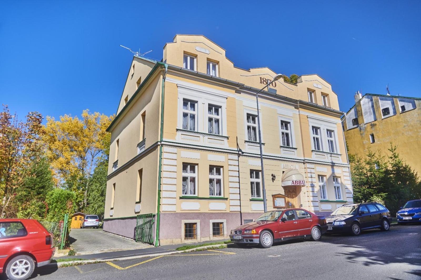 Pension Abbazia Františkovy Lázně Esterno foto
