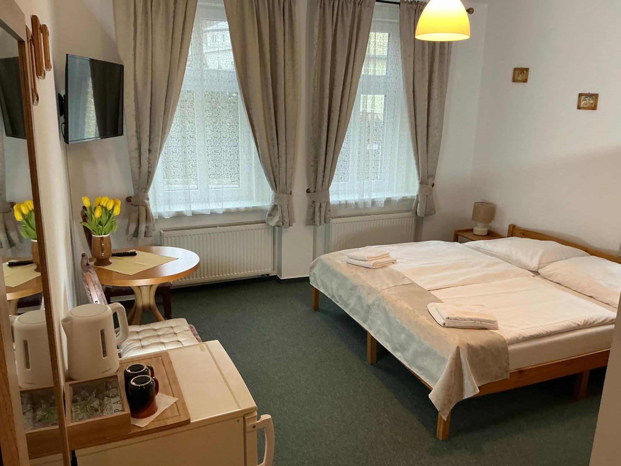 Pension Abbazia Františkovy Lázně Esterno foto